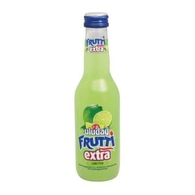 Bautura racoritoare carbogazoasa cu aroma de lamaie verde Uludag, 250ml, SGR Engros