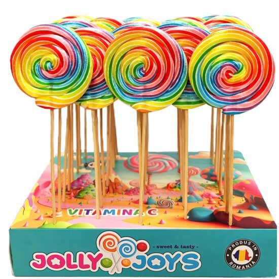 Jolly Joys Acadea Melc Curcubeu – 35 g Engros