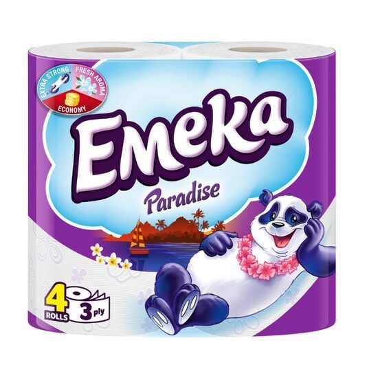 Hartie Igienica Emeka Paradise 4 Role Engros