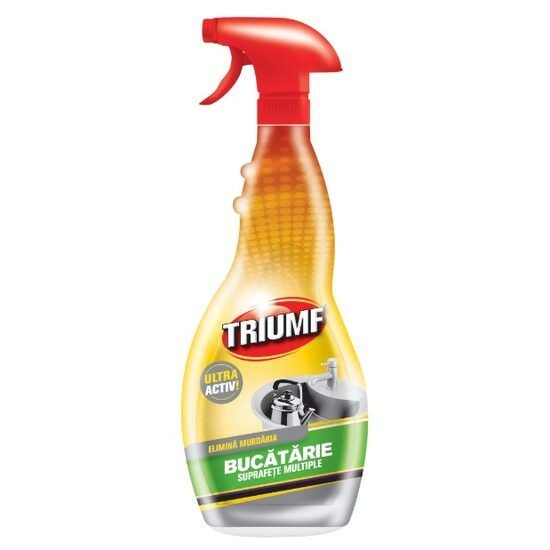 Solutie curatare suprafete bucatarie Triumf, 500 ml Engros