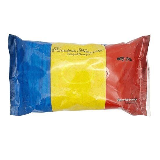 Șervețele umede Tricolor fără capac, 70 buc Engros