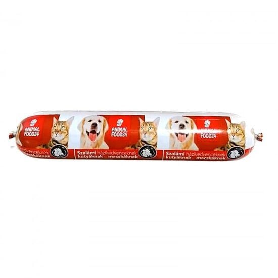 Salam pentru caini si pisici, Animal Food cu vita, 1kg Engros