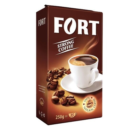 Cafea macinata Fort pachet vidat, 250 g Engros