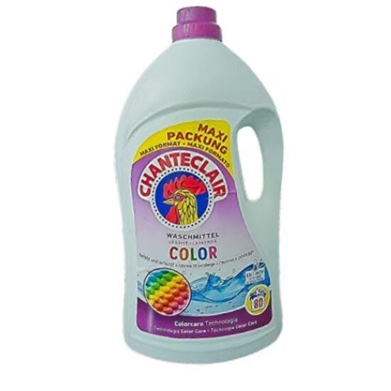 Detergent lichid pentru rufe colorate ChanteClair, 80 spalari, 3600 ml Engros