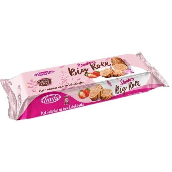 Rulada cu crema de capsuni Insifa, 300g Engros