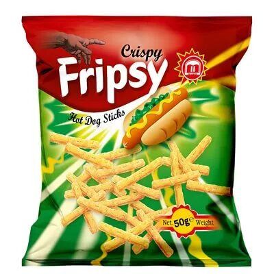 Chips Fripsy Hot Dog 50g Engros
