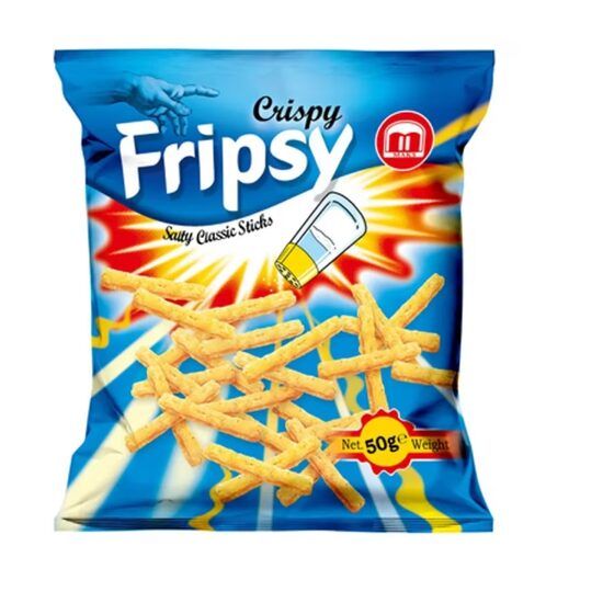 Chips Fripsy cu sare, 50g Engros