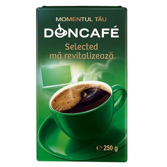 Cafea macinata si prajita Doncafe Selected, 250 g Engros