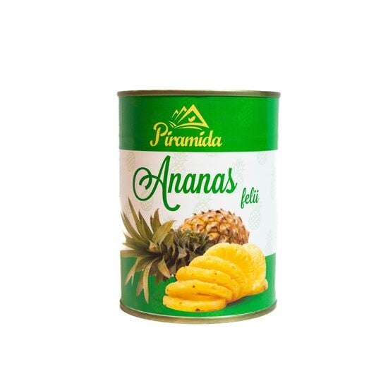 Compot ananas felii Piramida 565g Engros