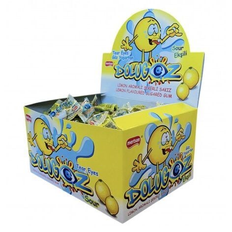 Guma de mestecat cu aroma de lamaie, 20 x 3 g Engros
