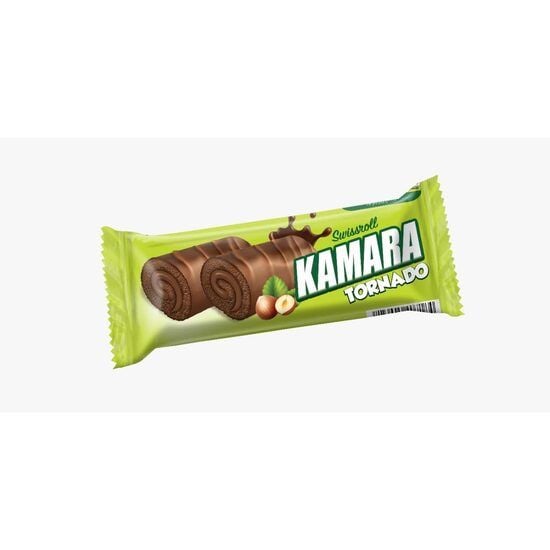 Ruladă cu cremă de alune Kamara Tornado 40g Engros
