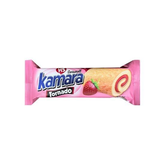 Ruladă cu cremă de capsuni Kamara Tornado 40g Engros