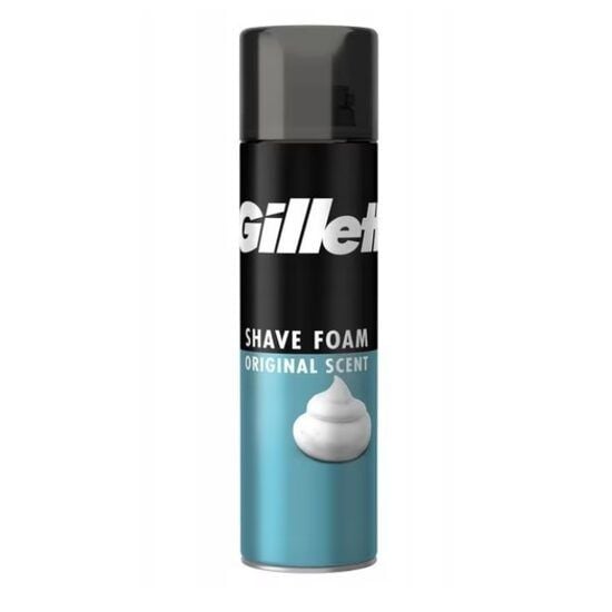 Spuma de ras Gillette Sensitive Skin 200ML, pentru piele sensibila, formula Comfort Glide Engros
