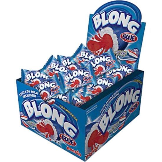 Guma de mestecat Blong Blue Peccin umplutura de zmeura, 40 buc x 5 g Engros