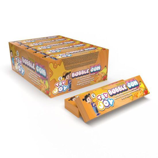 Guma de mestecat cu tatuaj temporar Toy Joy Tattoo, Tutti FruttI, 360g Engros