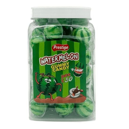 Jeleuri cu aromă de pepene verde Gummy Prestige, 8g, 50 bucati Engros