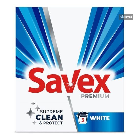 Detergent pudra Savex Premium White, 4 spalari, 320 g Engros