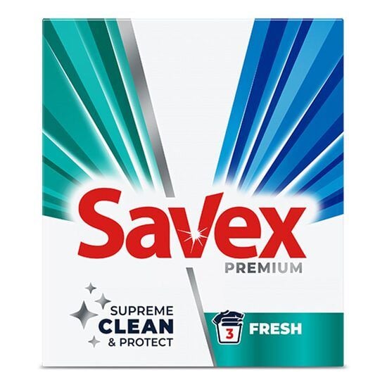 Detergent pudra Savex Premium Fresh, 4 spalari, 320 g Engros