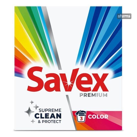 Detergent pudra Savex Premium Color, 4 spalari, 320 g Engros