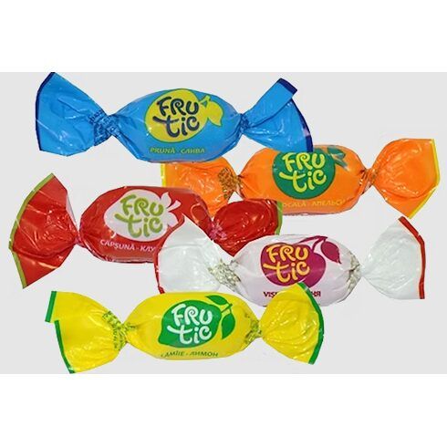 Caramele cu aroma de fructe asortate Bucuria Fructic Asorti, 3000g Engros