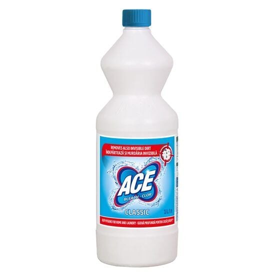 Clor inalbitor rufe, Ace Classic, pentru casa si rufe, 1000 ml Engros