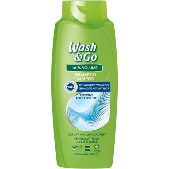 Sampon anti-matreata, 675ml, Wash&Go Engros