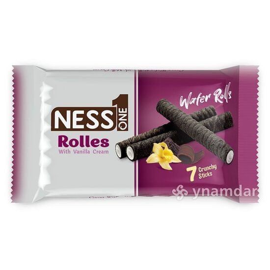 Rulou de ciocolata cu crema de vanilie Ness One 28g Engros