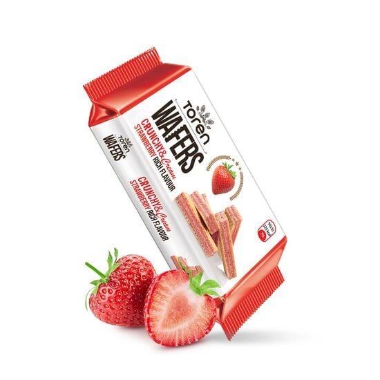 Napolitana cu crema de capsuni Toren, 55g Engros