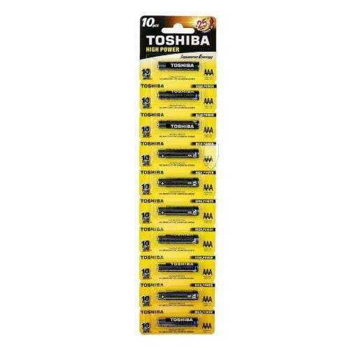 Baterie Alcalina R3 High Power Toshiba Engros