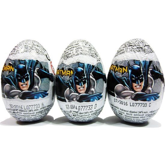 Ou de ciocolată cu surpriză Batman 25g Engros