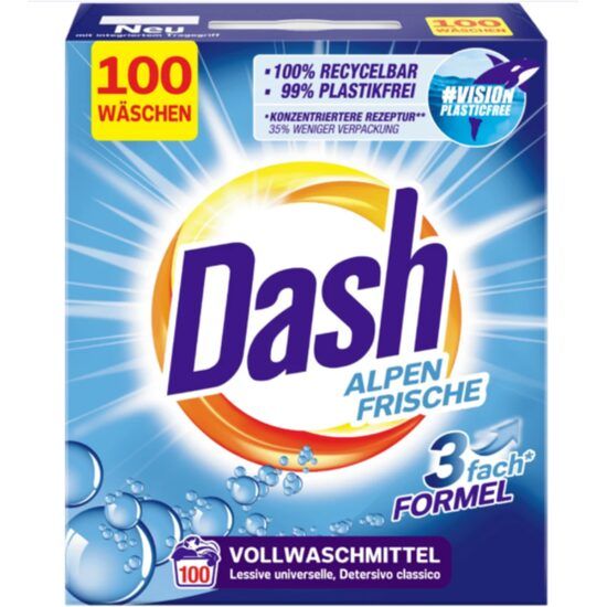 Detergent rufe pudră Alpen Frische 6kg, 100 Spălări Engros
