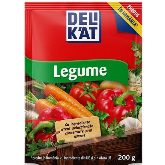Baza de mancare Delikat, Gust de legume, 200g Engros