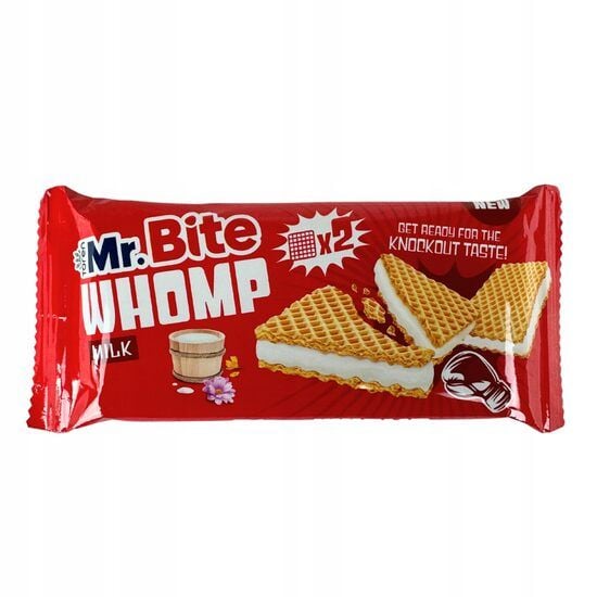 Napolitana cu crema de lapte Whomp Mr Bite, 44g Engros