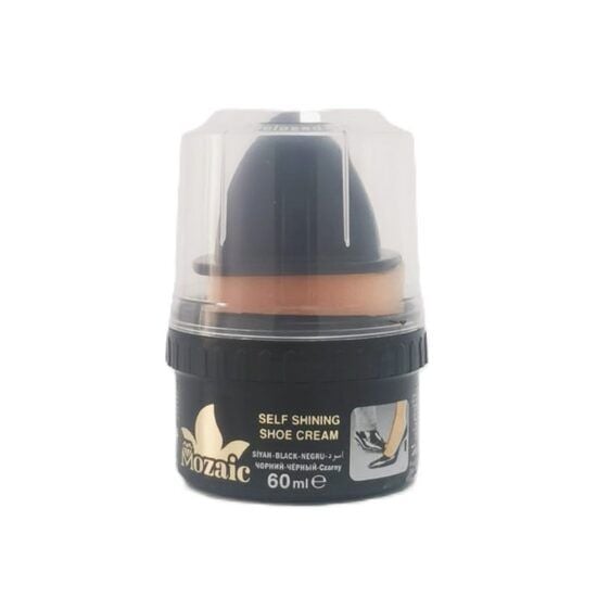 Cremă lichidă pentru pantofi Mozaic, neagră, 60 ml Engros