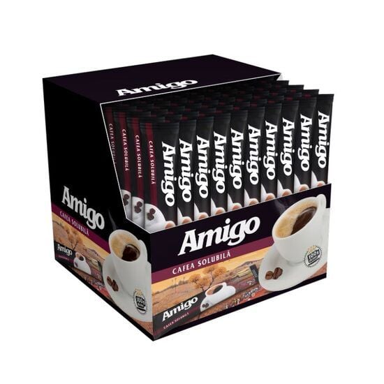 Cafea solubila 1.8g Amigo, 100 pliculete Engros