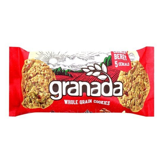 Biscuiti Granada, integrale, cu fructe de pădure si cereale, 120g Engros