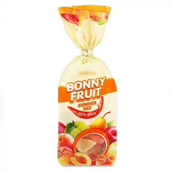 Roshen Bonny Fruit Summer Mix, 200g Engros
