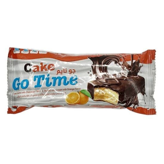 Prajitura cu umplutura de portocale si glazura Cake Go time 40g Engros