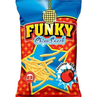 Snack Funky cu aroma de ketchup 35g Engros