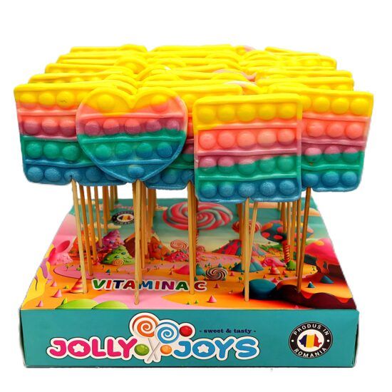 Acadea Pop It Jolly Joys, 40g Engros