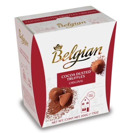 Bomboane de ciocolata, Trufe cu cacao The Belgian original 200g Engros