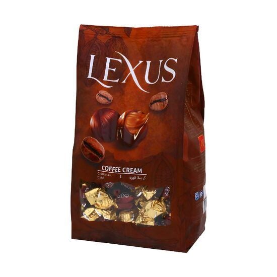 Lexus, praline de ciocolata cu crema de cafea, 1000g Engros
