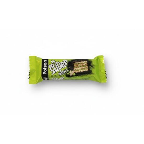 Napolitana glazurata cu crema de fistic Super Wafer, 30g Engros