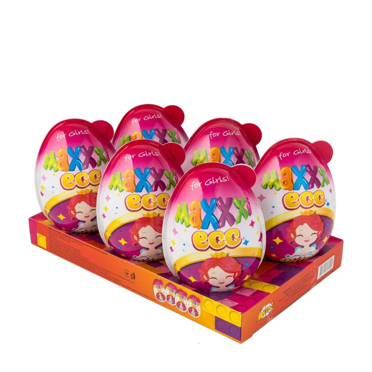 Wooow Maxxi Egg – Ou maxi cu suprize fete 60g Engros
