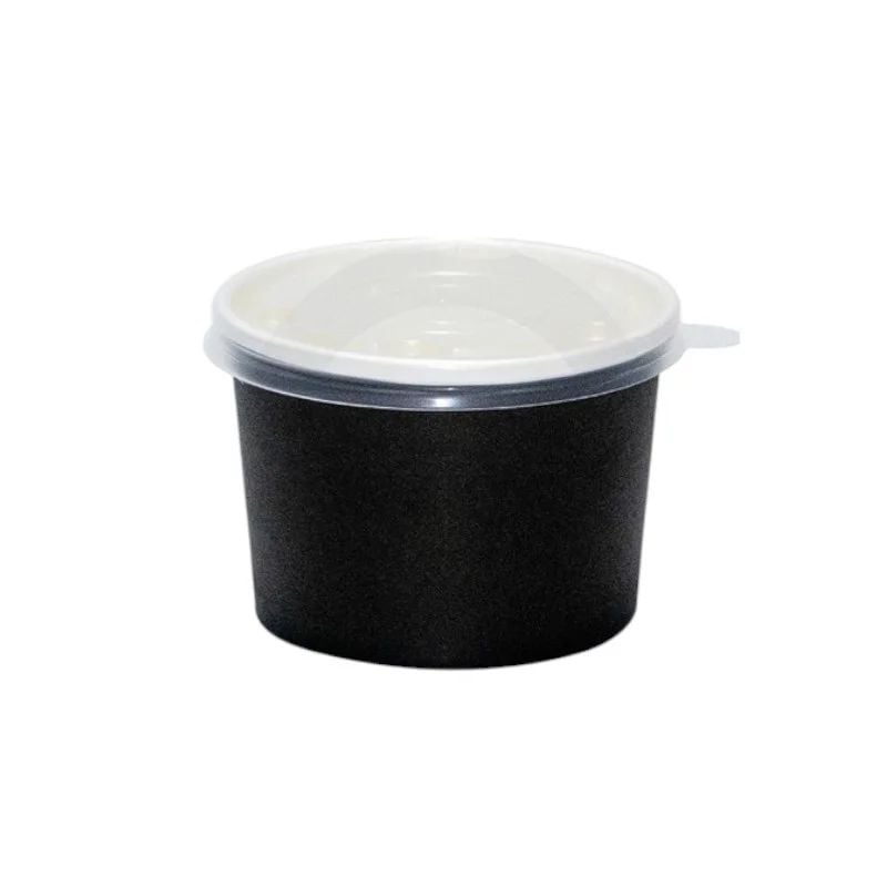 BOL DIN CARTON NEGRU PENTRU SUPA+CAPC 460 ml 100 buc/set