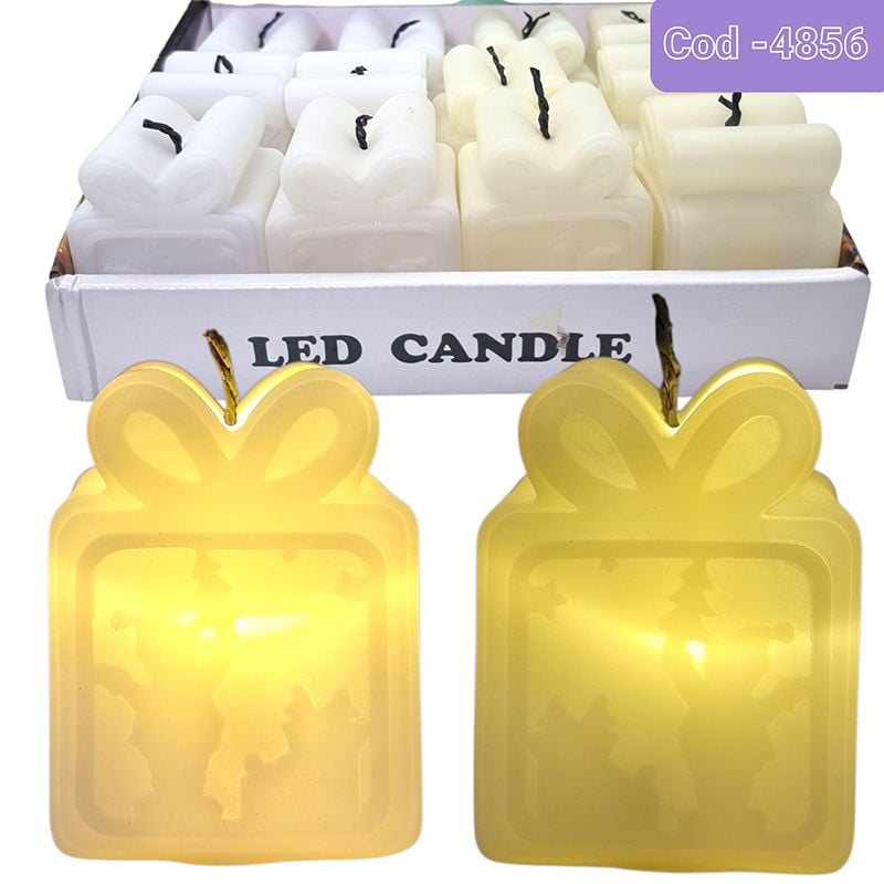 Decoratiune cu lumini pe baterii cu lumina calda, 12/ buc pe set 5 x 4.5 x 7 cm
