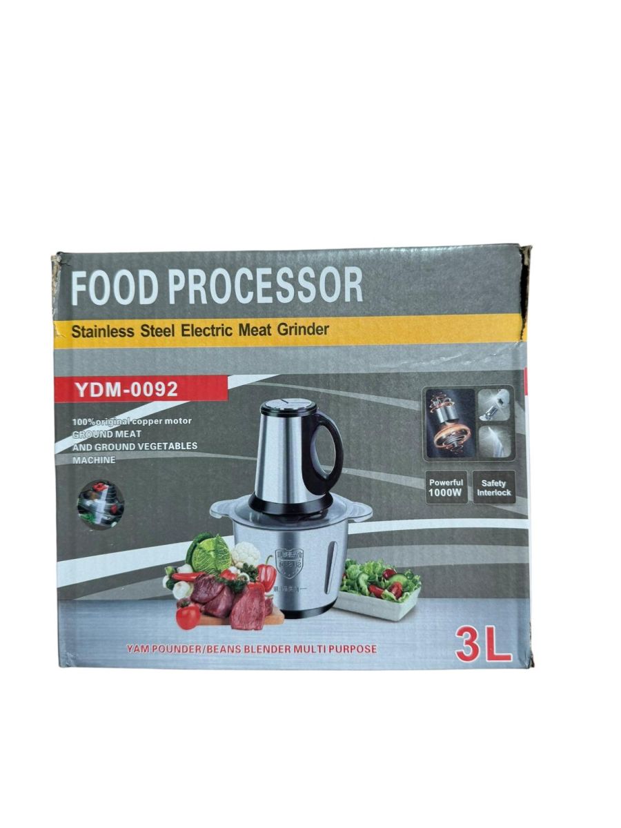 Tocator electric multifunctional, Inox, 3 Litri capacitate