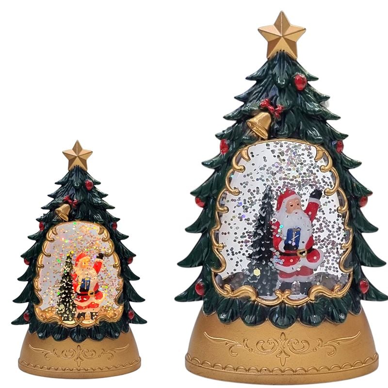 Decoratiune luminoasa de Craciun pe baterii, 8 x 4.5 x 14.5 cm