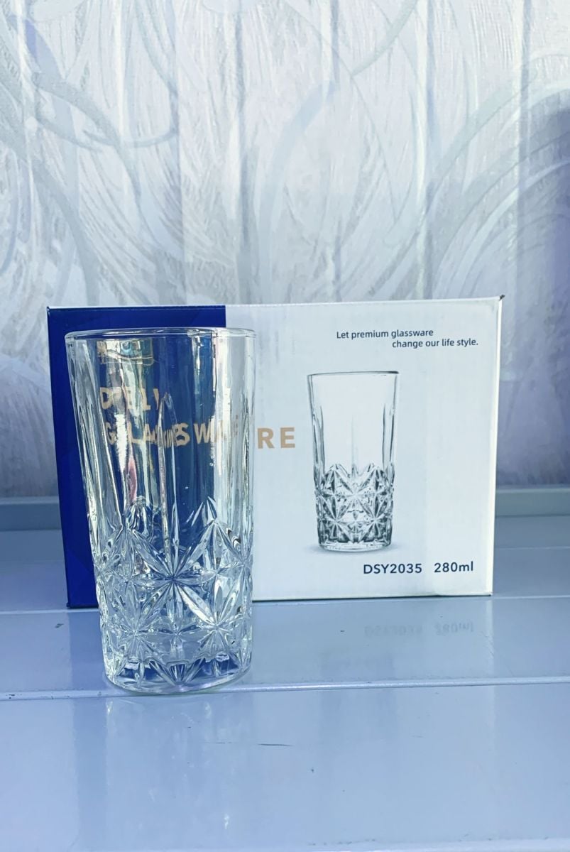 set 6 pahare Deli Dsy2035 280ml Engros