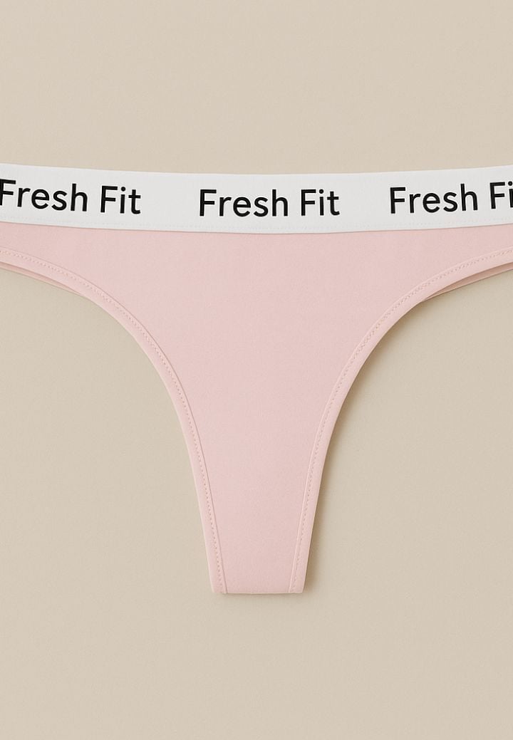 Chilot, Dama Tanga Fresh Fit ,Culoare -Roz Pudrat,Engros